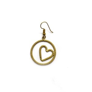 Yellow Gold Plated Earrings