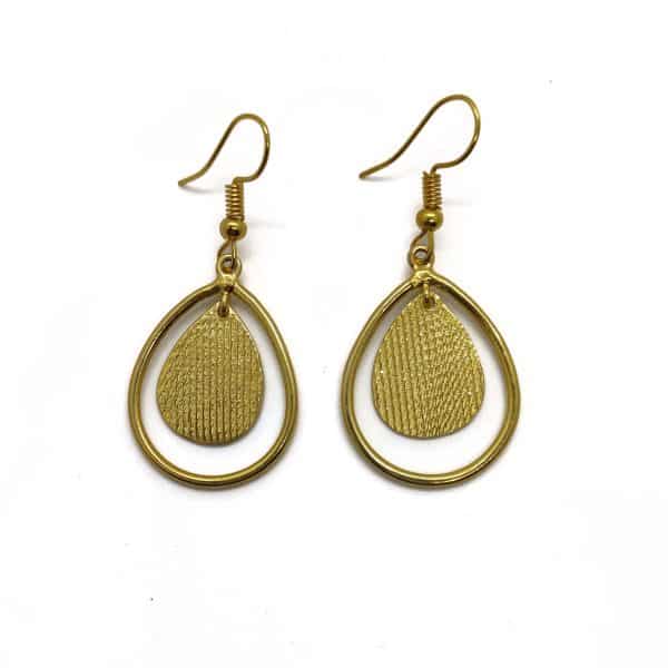 18K Gold Plated Earrings - Earring